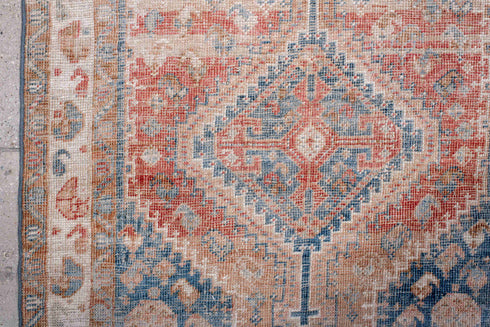 Antique Shiraz Area Rug (2' x 4')